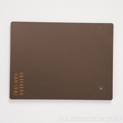 Permukaan cermin kalis air PVC Board